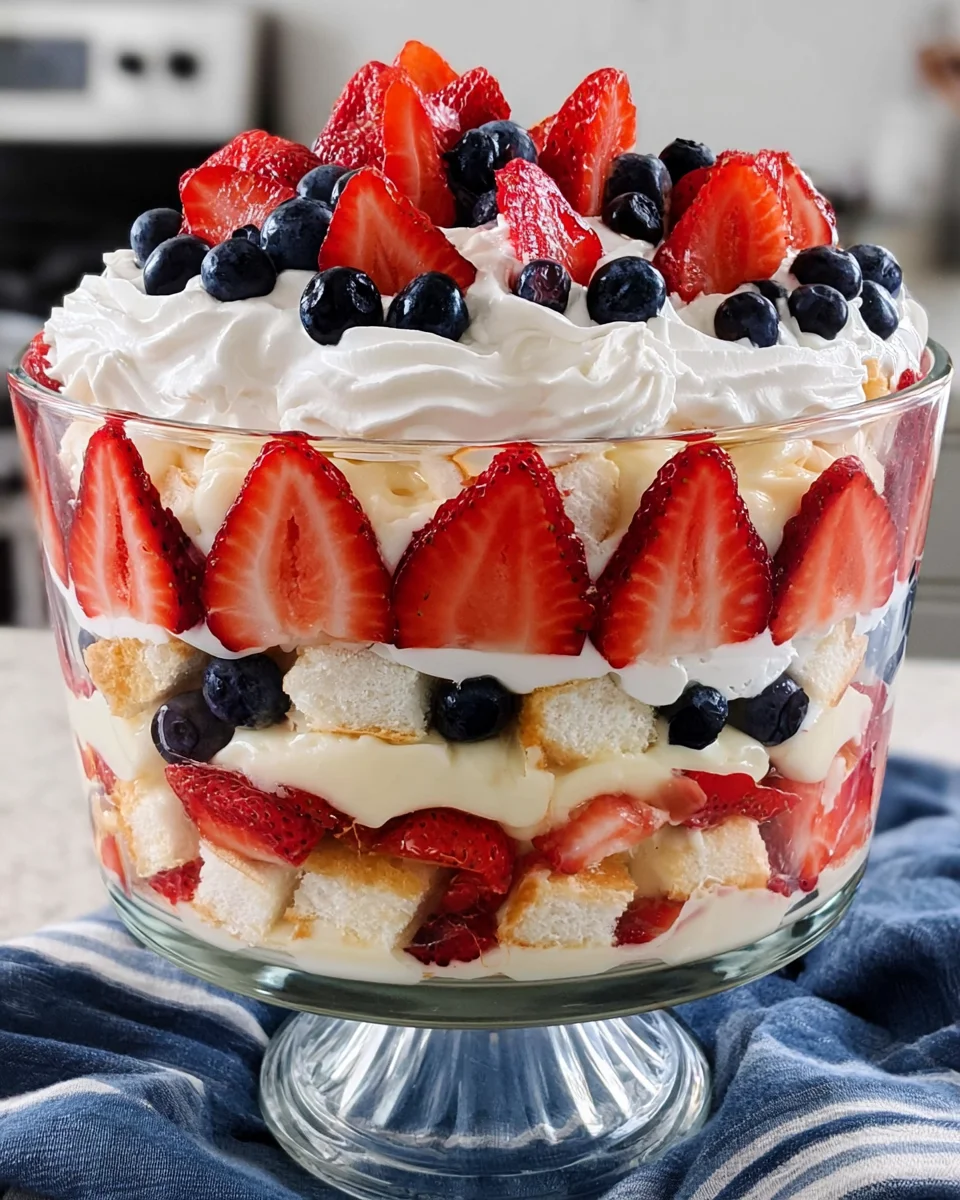 4th of July Trifle: A Festive Dessert Delight!