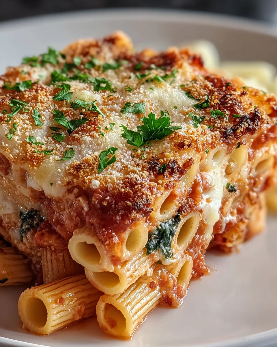 Spinach & Ricotta Pasta Bake