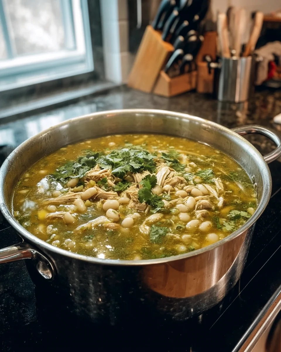 Mexican Chicken Posole Verde