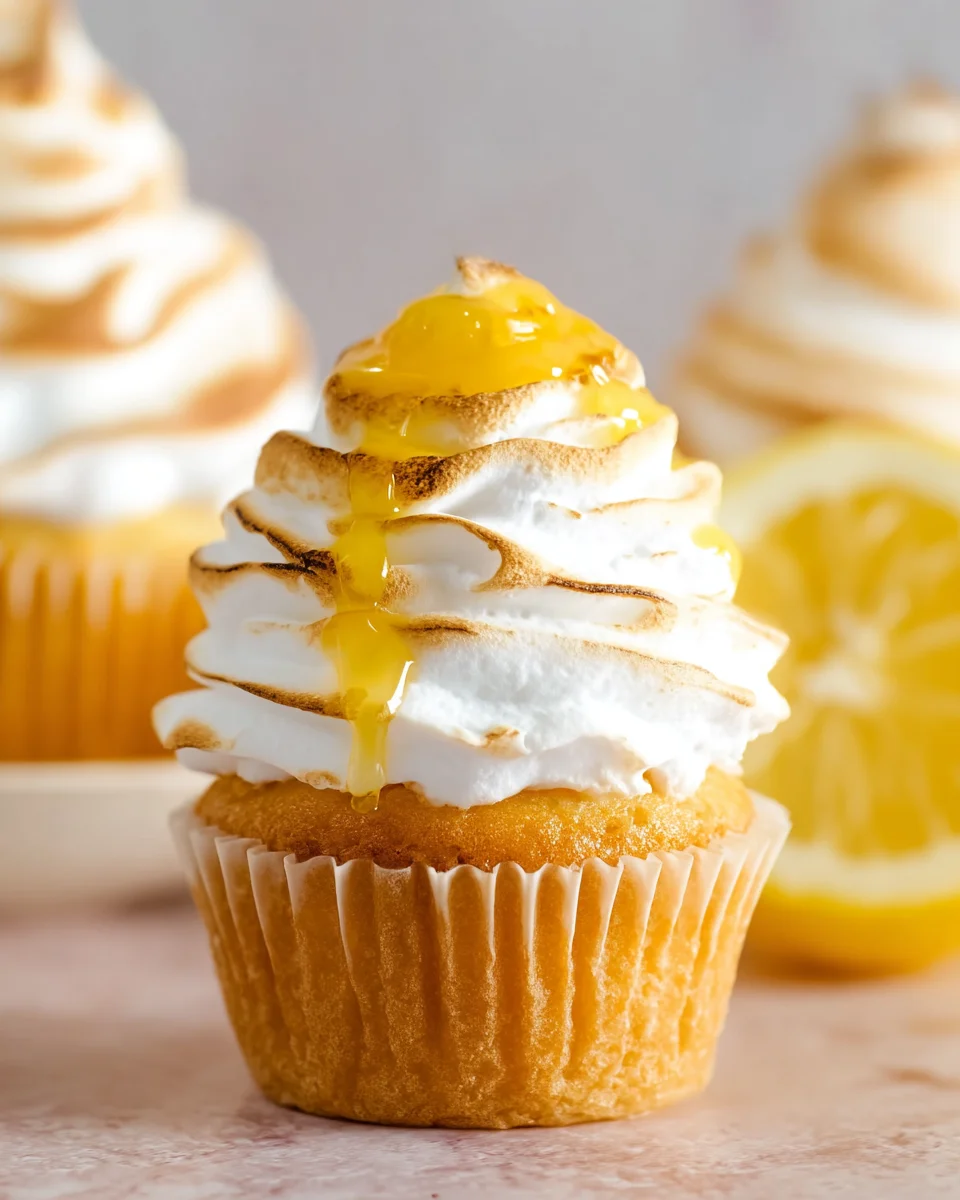 Lemon Meringue Cupcakes