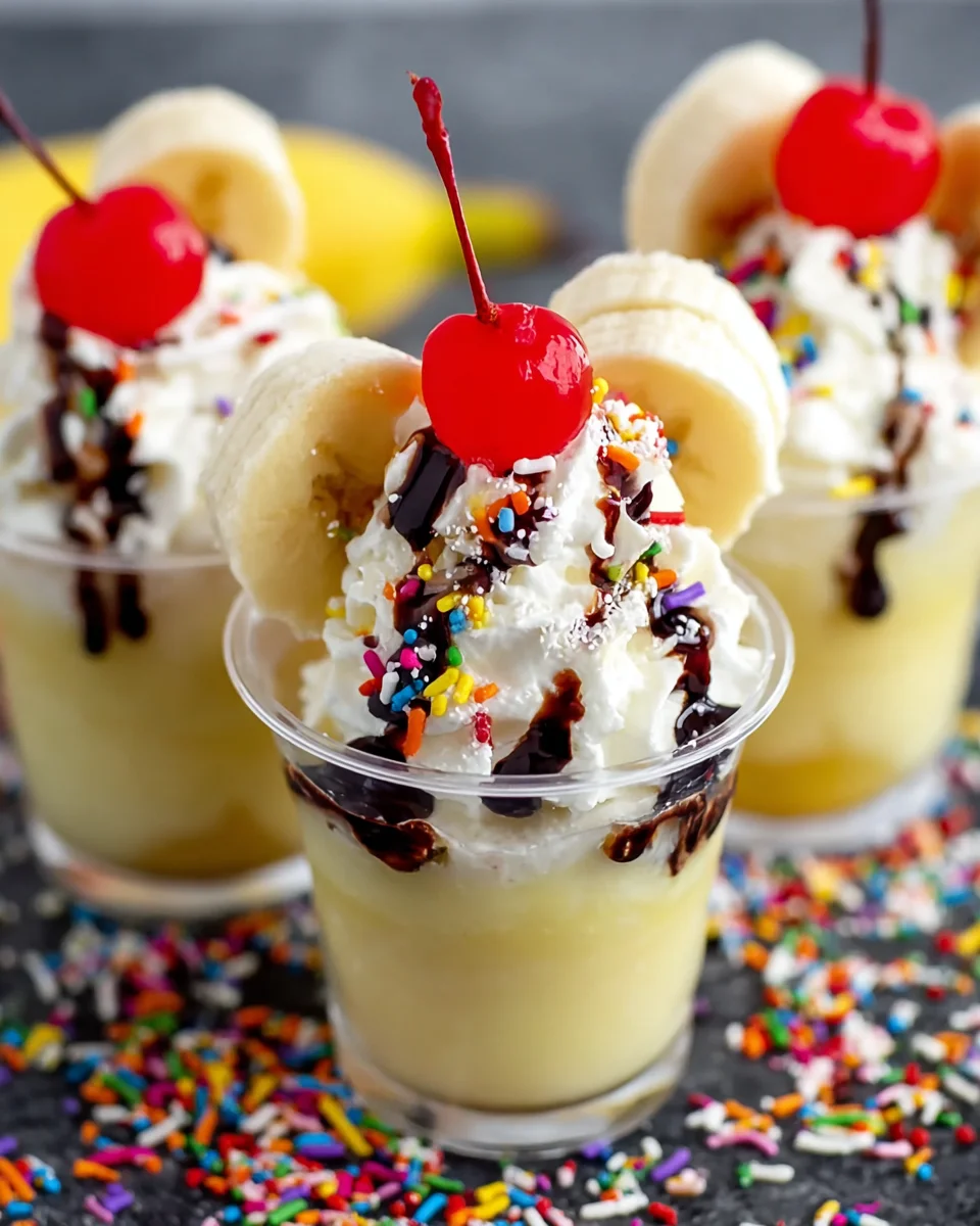 Banana Split Jello-Shots: A Fun, Tasty Twist Await!