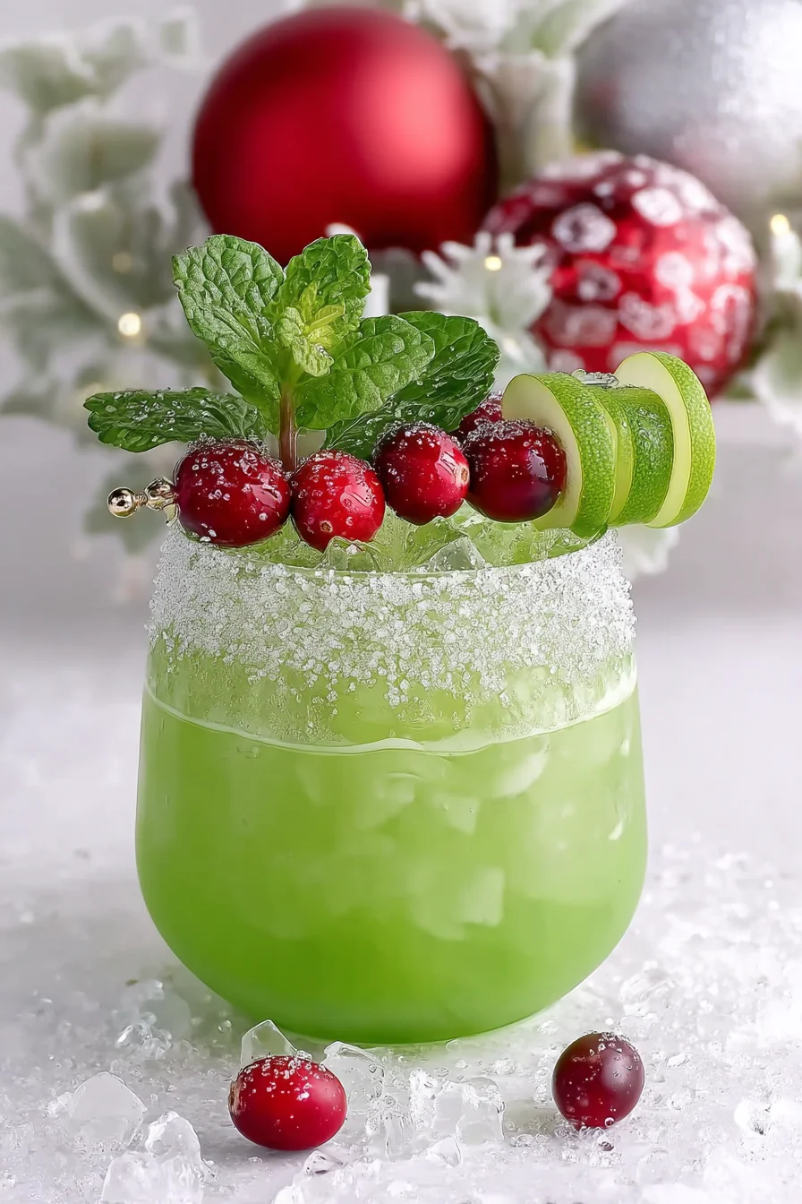 Grinch Mocktail