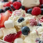 Red, White & Blue Cheesecake Salad