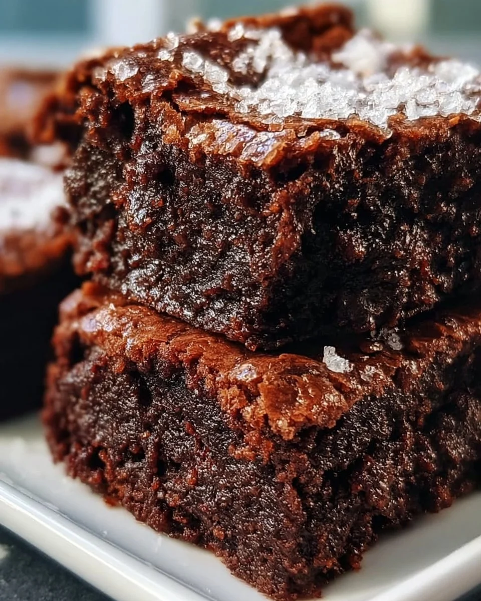 Fudgy Homemade Brownies
