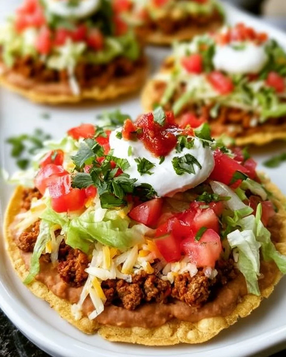 Homemade Tostada