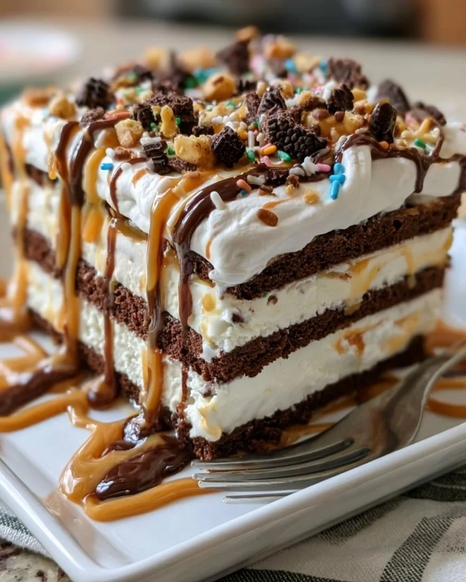 Ice Cream Sandwich Cake