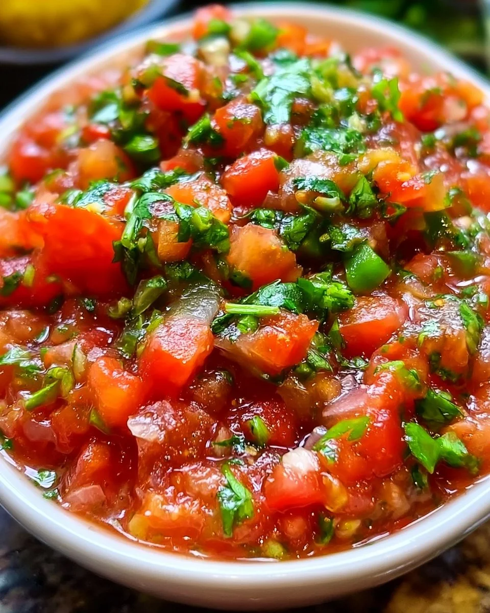 Quick and Easy Homemade Salsa Recipe