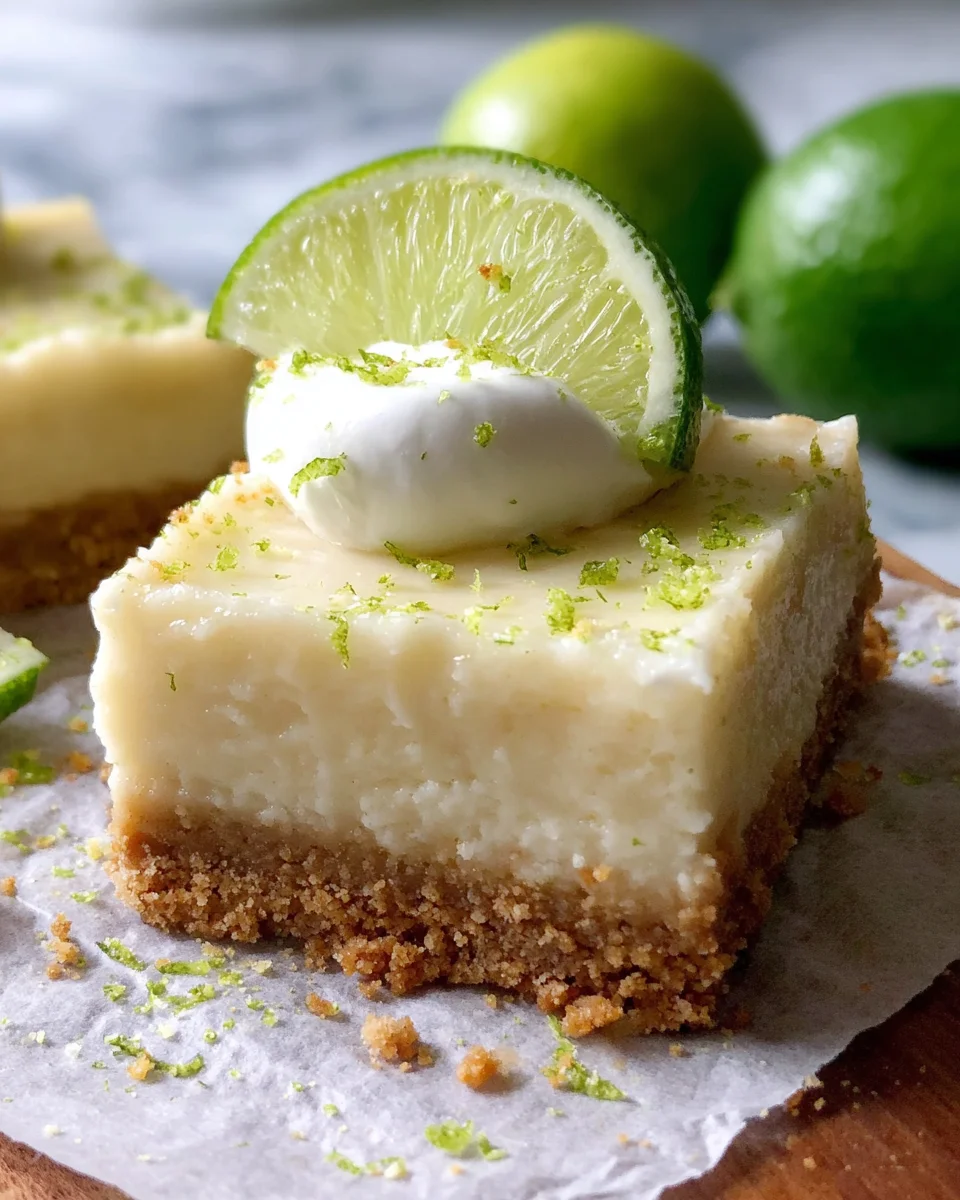 Key Lime Pie Bars