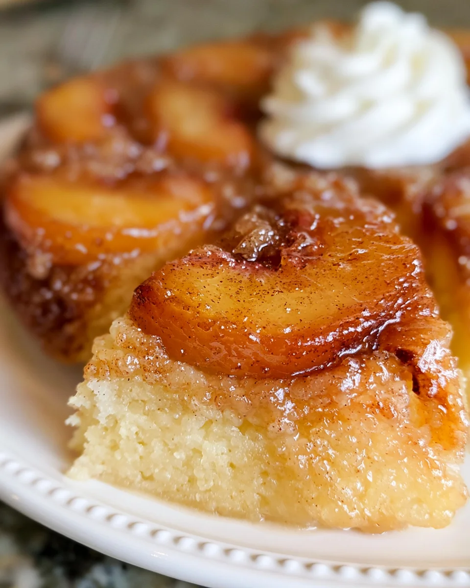 Peach Upside Down Cake