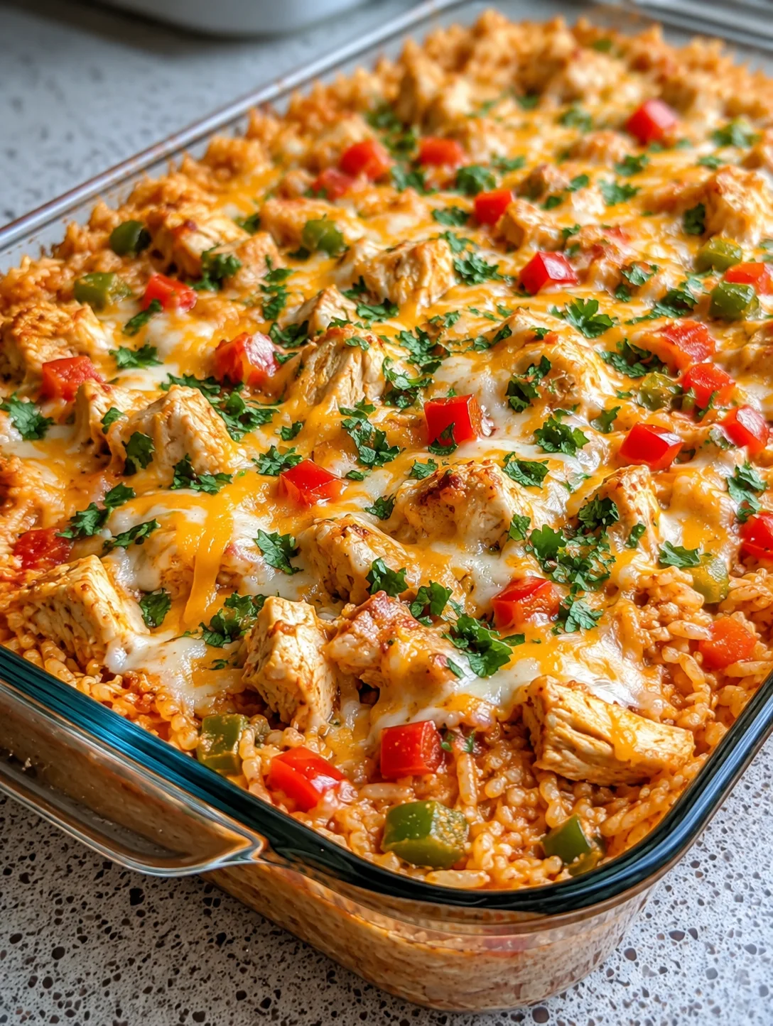 Fajita Chicken Casserole Bake: A Flavorful Family Favorite!