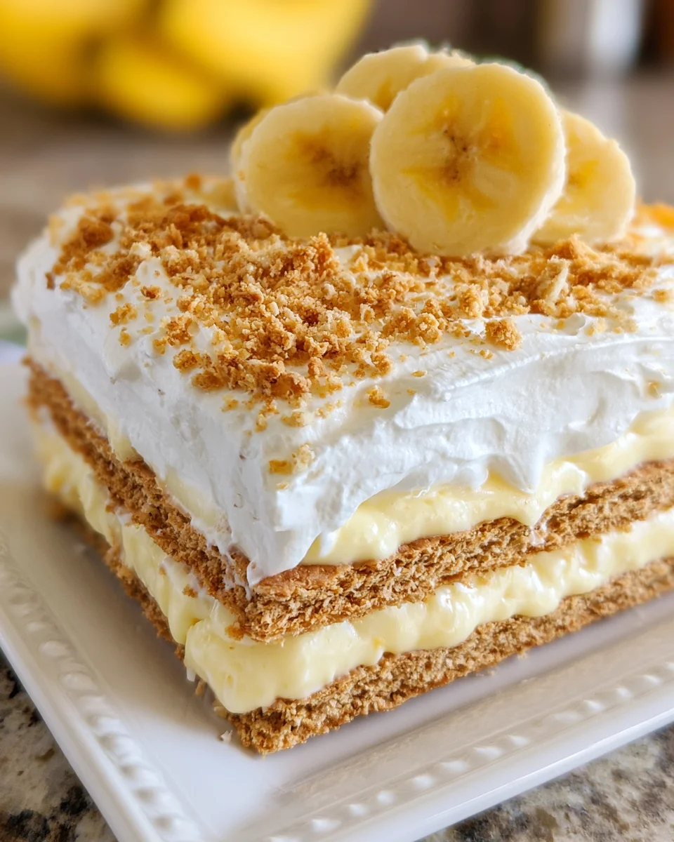 Banana Icebox Cake