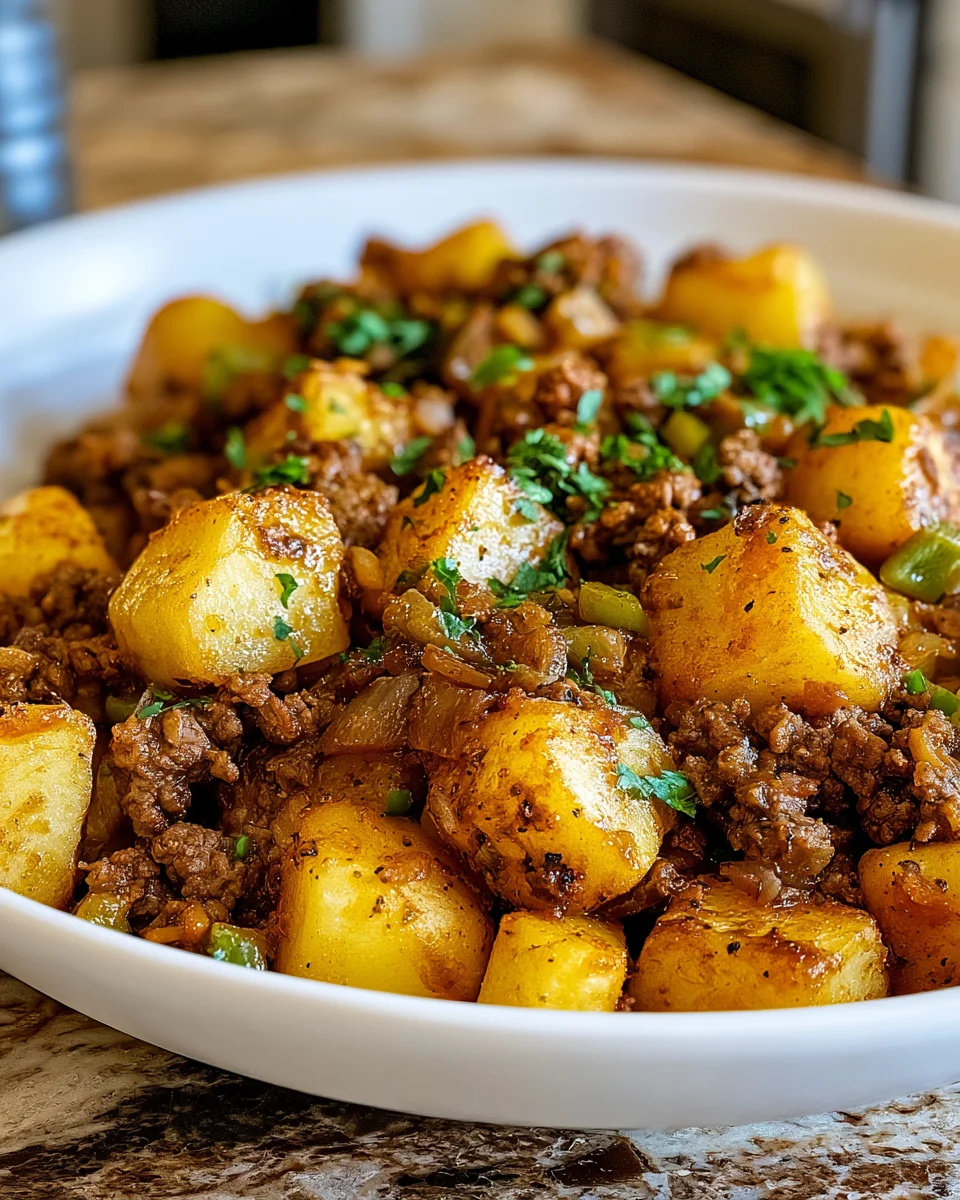 Ground Beef Potato Skillet that Everyone Will Love!