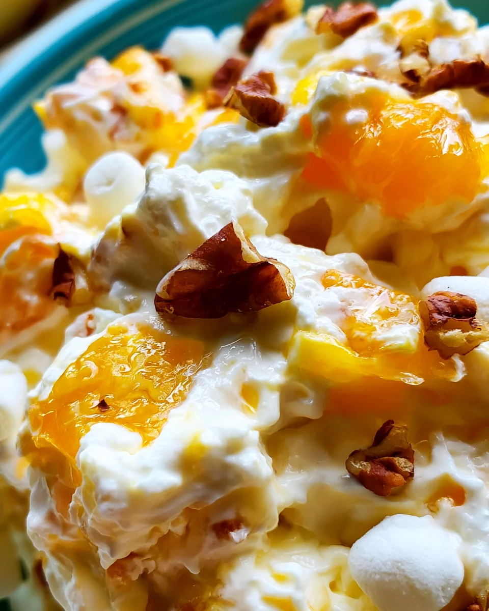 Millionaire Peach Salad