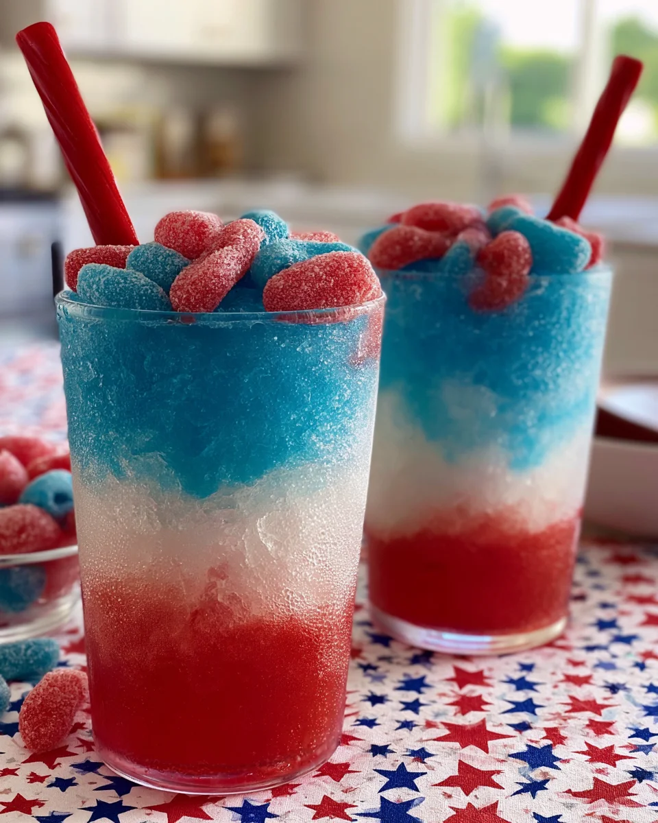 4th of July Patriotic Slush