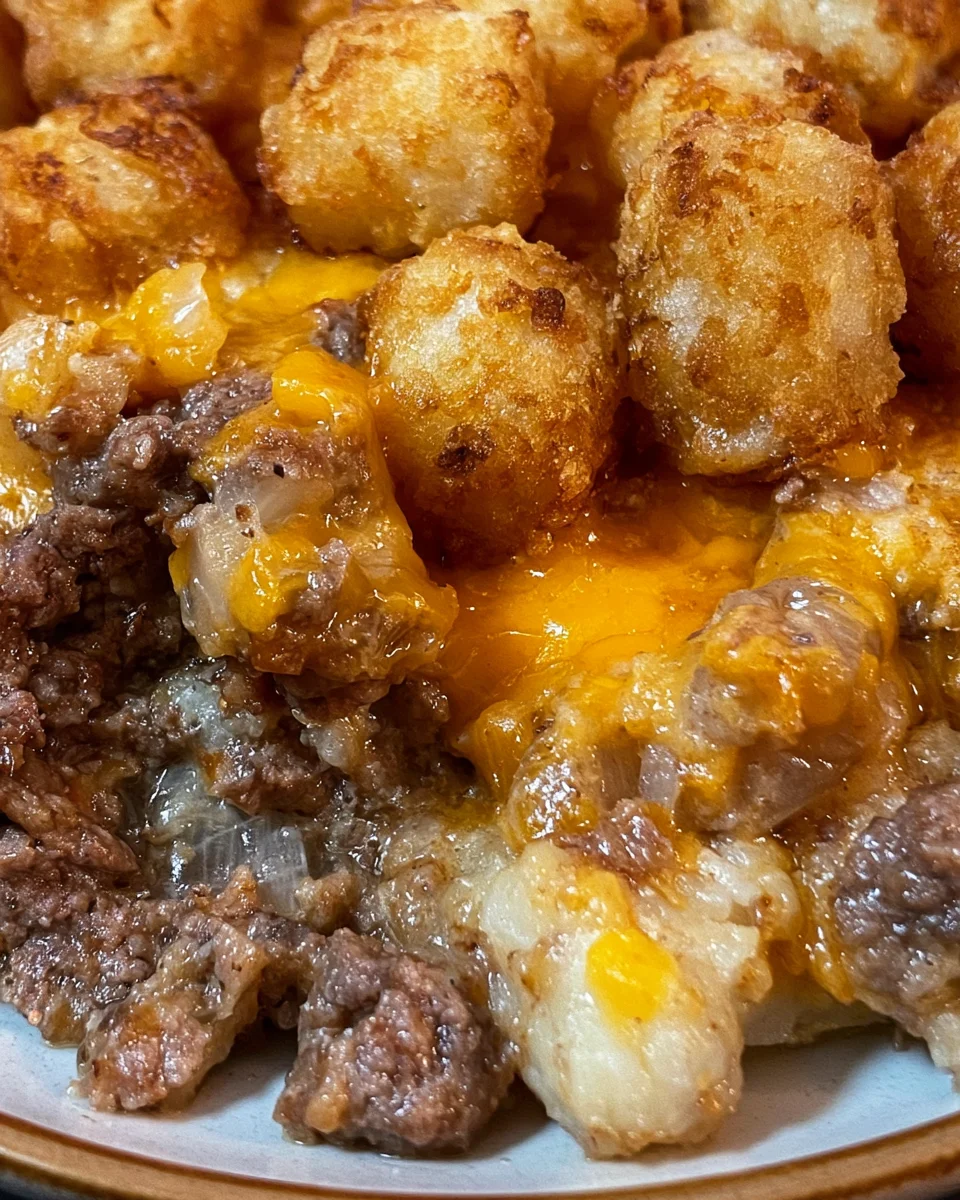 Crock Pot Tater Tot Casserole