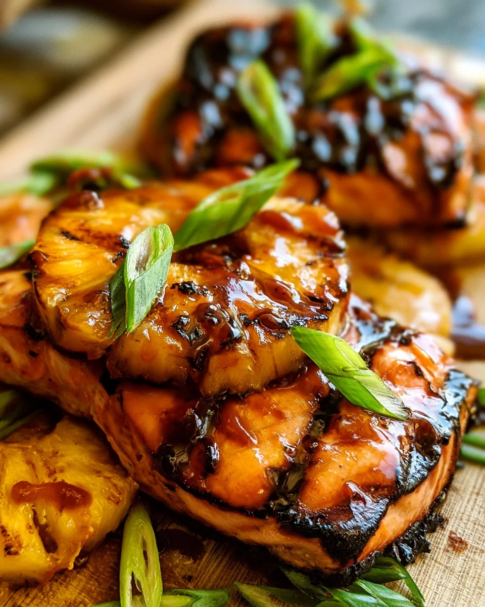 Hawaiian Grilled Salmon: A Flavorful Summer Delight!