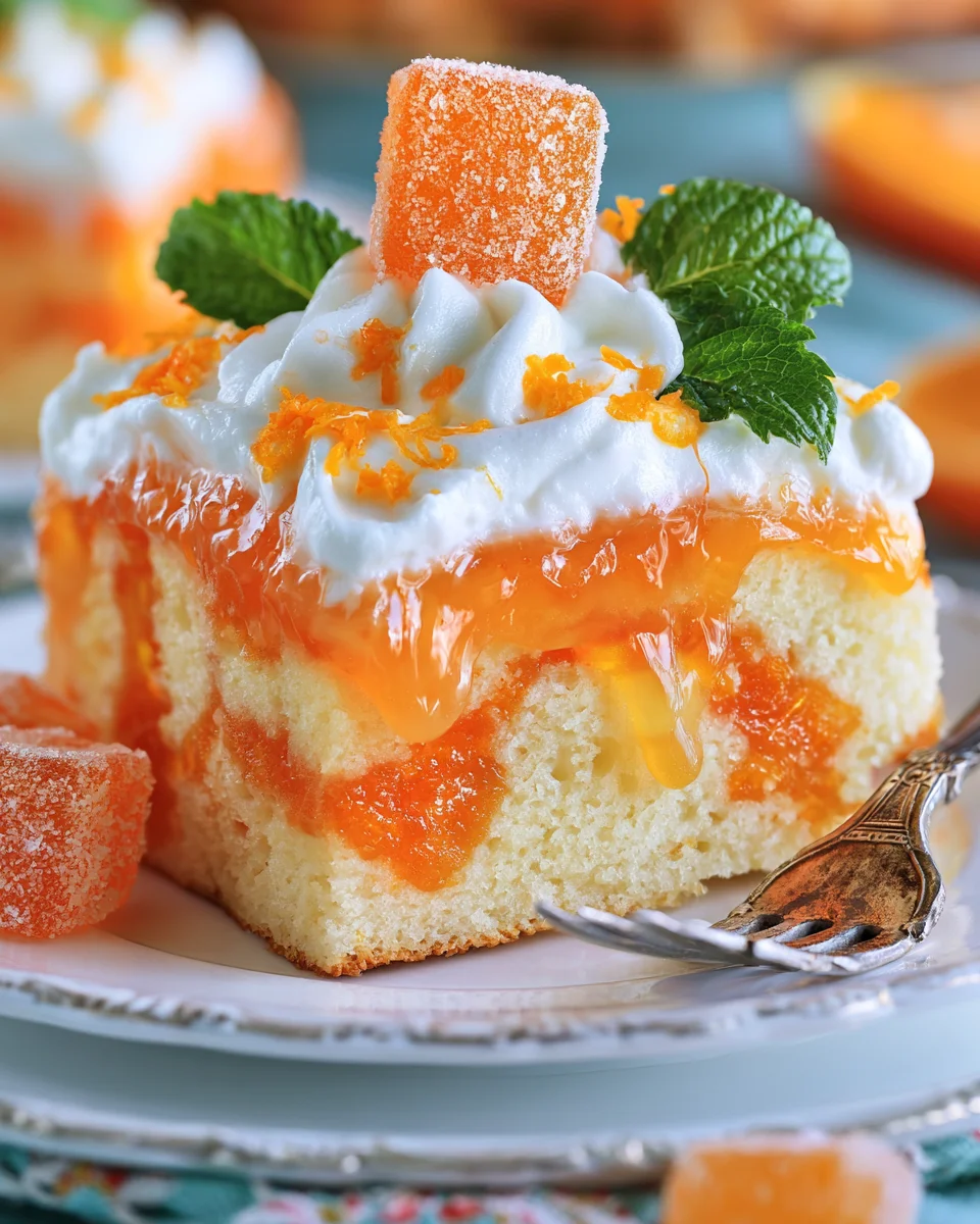 Orange Creamsicle Cake