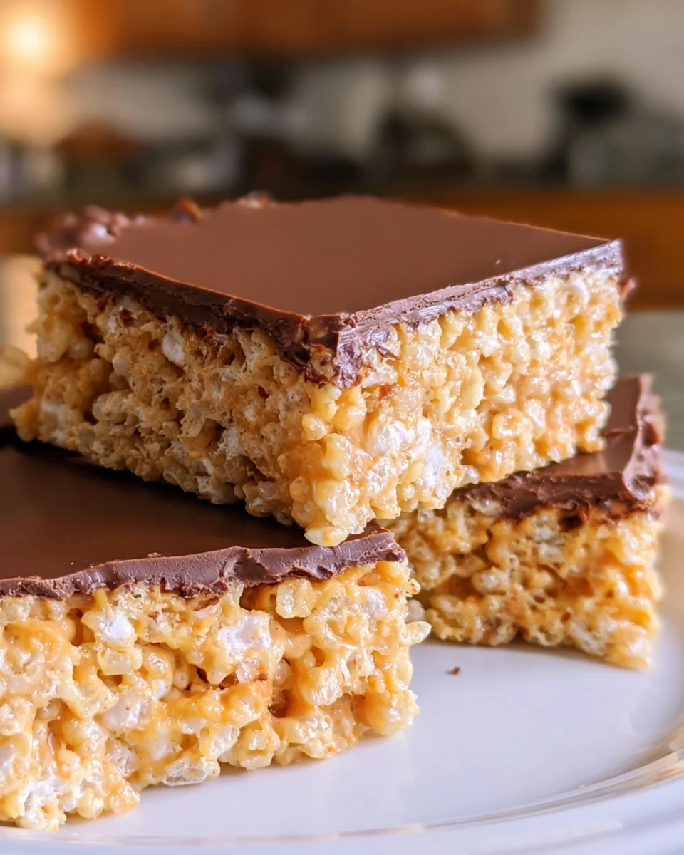 Peanut Butter Rice Krispie Treats
