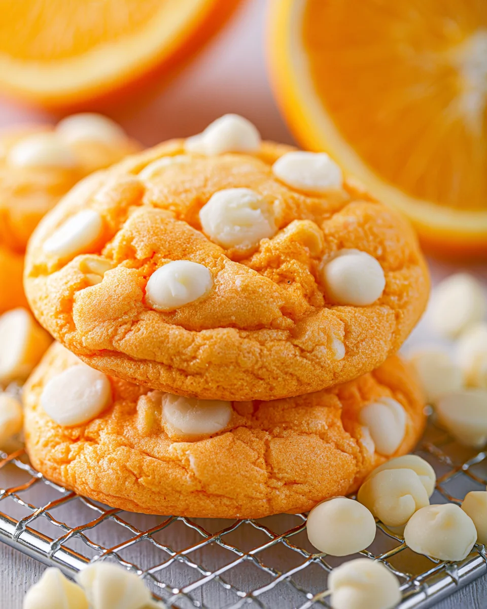 Creamsicle Orange Cookies