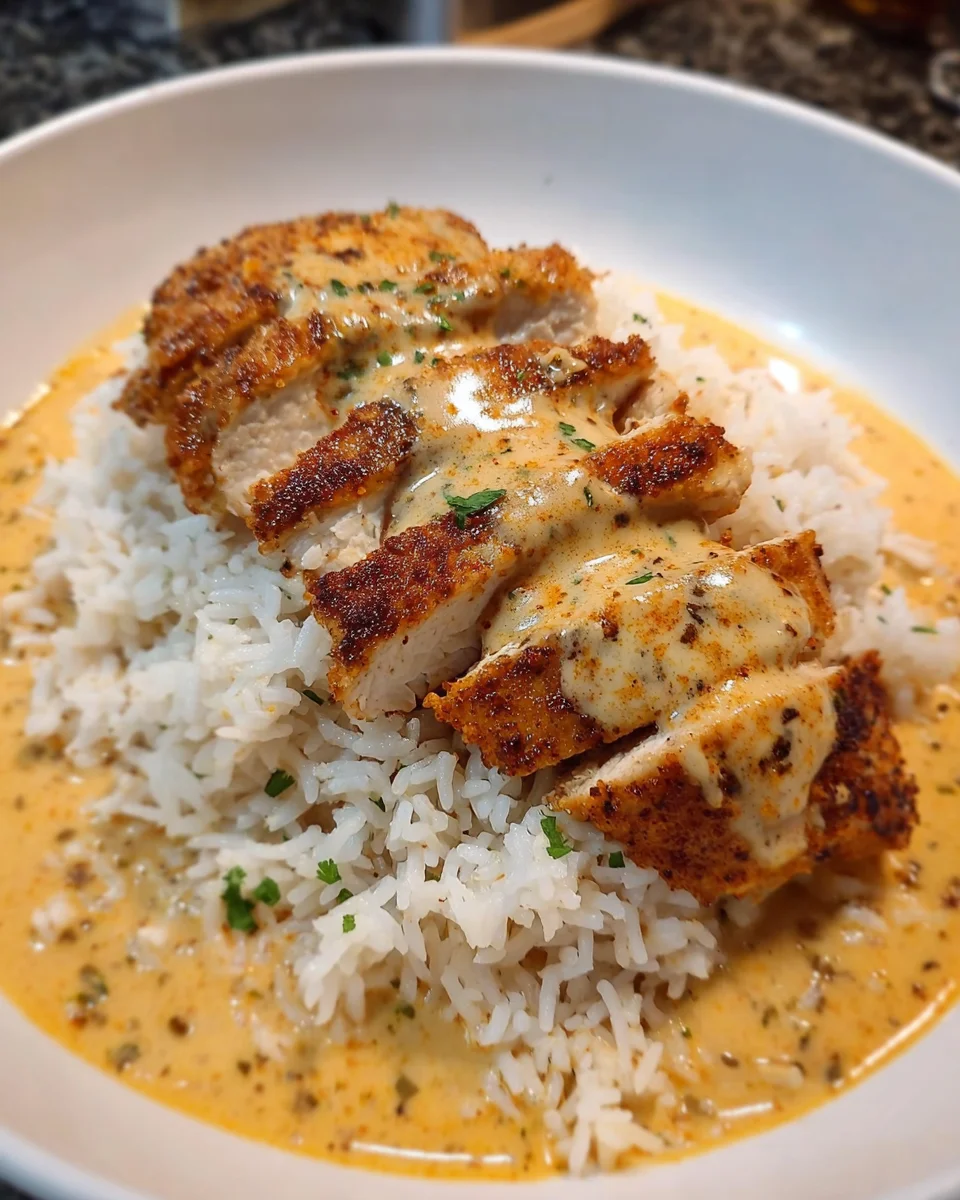 Creamy Cajun Chicken & Rice