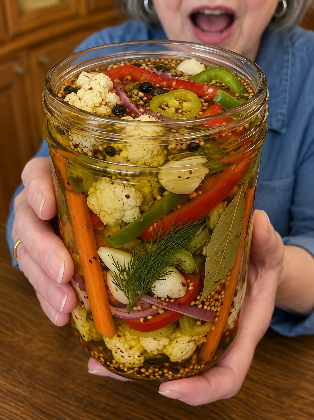 Italian Pickled Vegetables (Giardiniera)