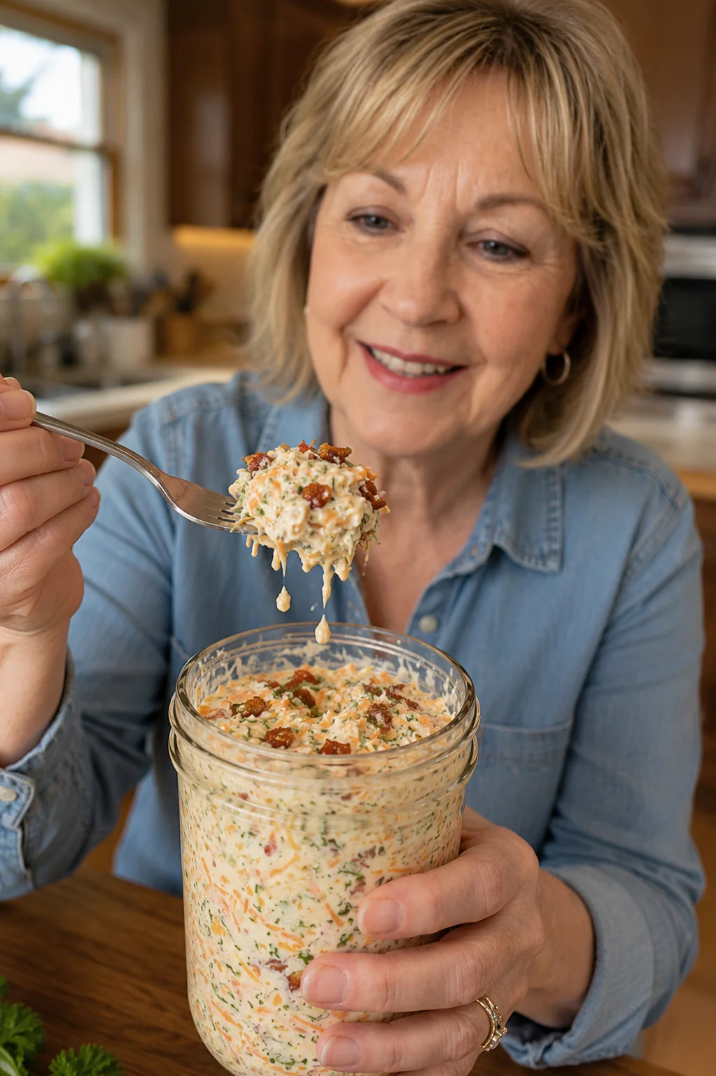 Creamy Ranch Garden Veggie Spread
