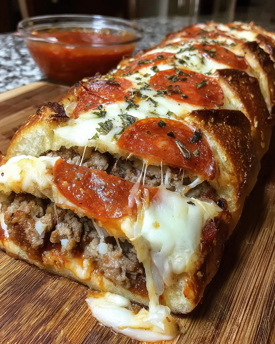 Meat Lovers Pizza Bread