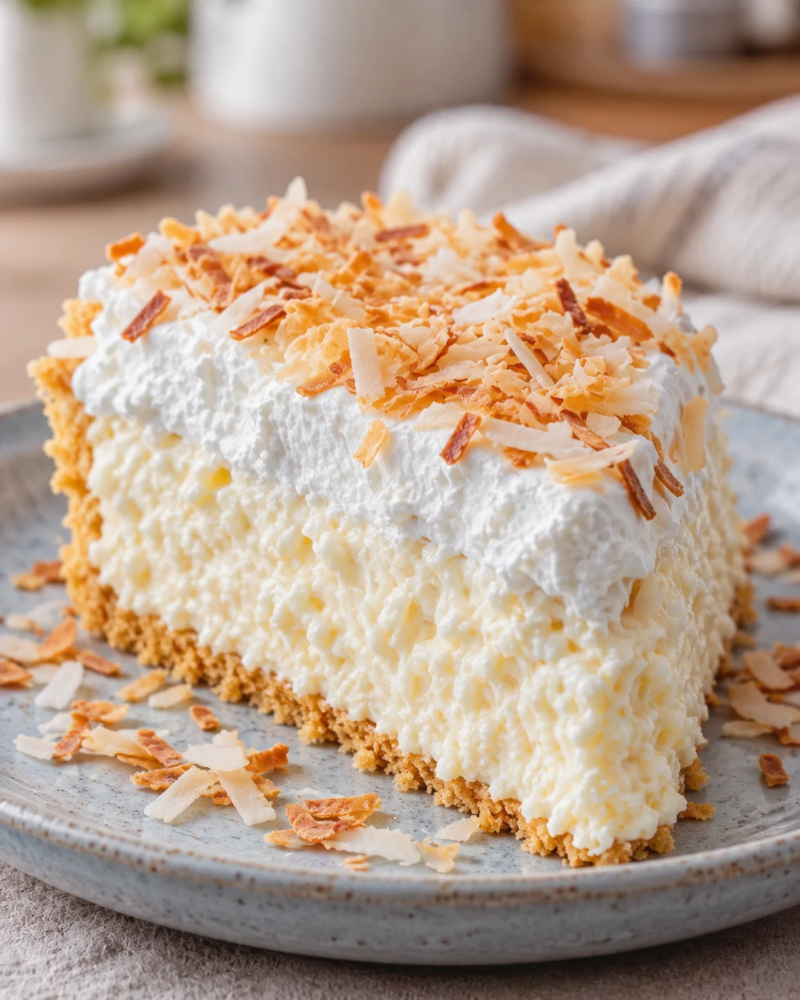 No-Bake Coconut Cream Dream Dessert
