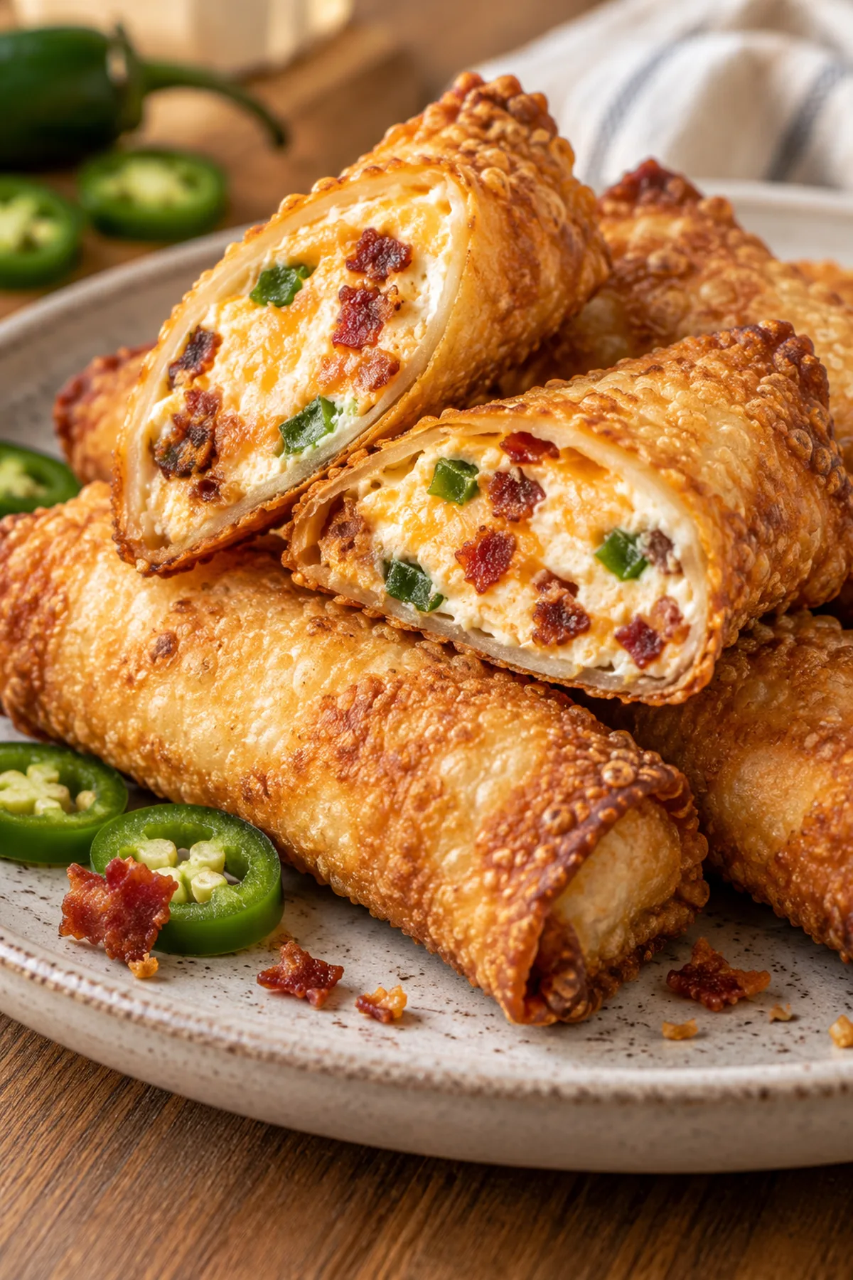 Bacon Jalapeño Popper Eggrolls: A Must-Try Recipe!