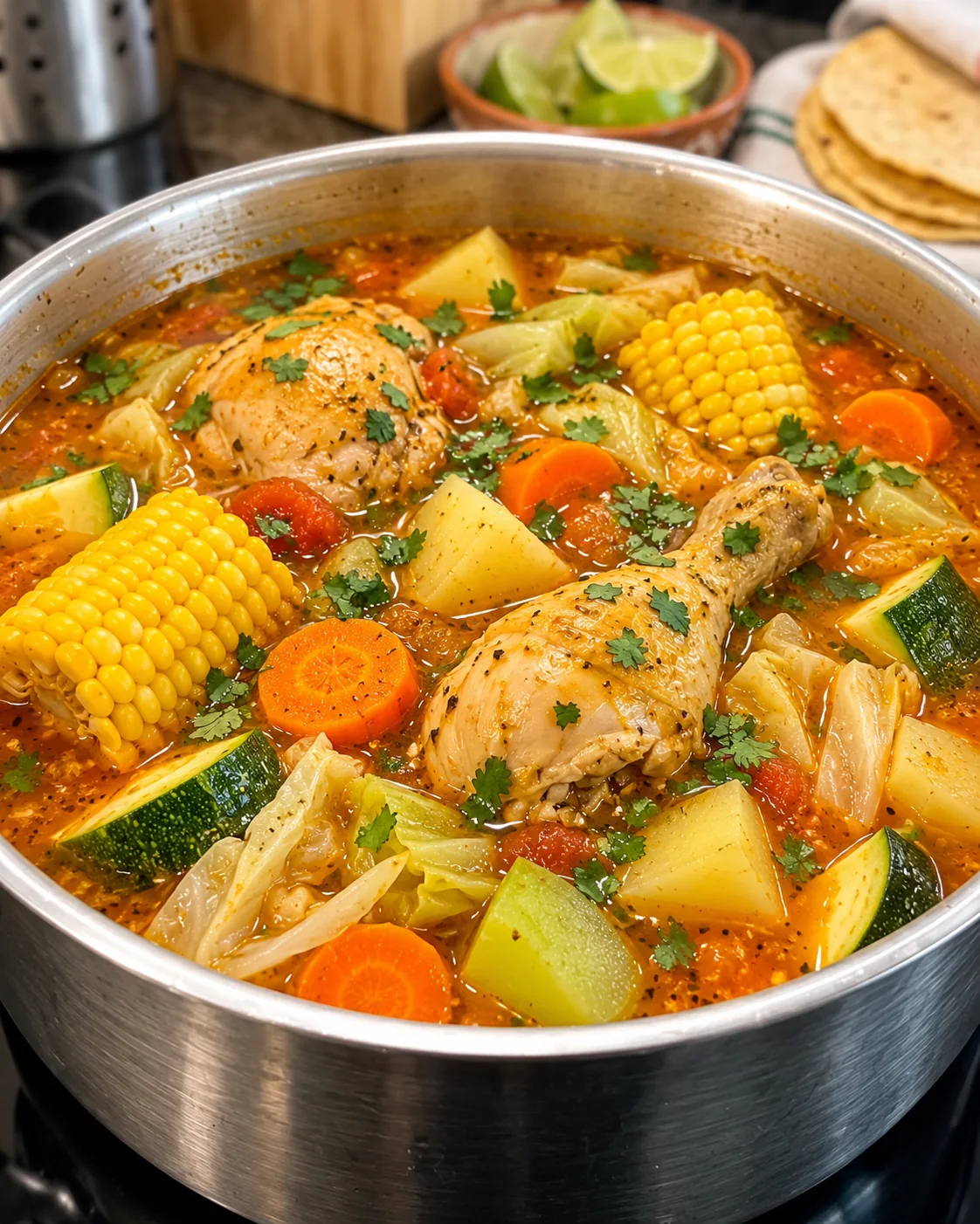 Classic Mexican Sopa de Pollo