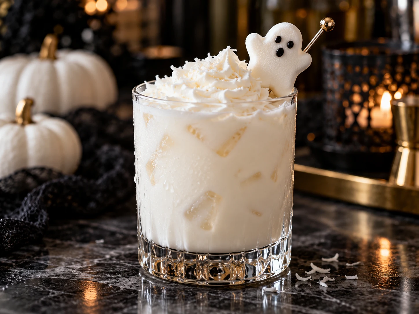 Drunk Ghost Halloween Cocktail