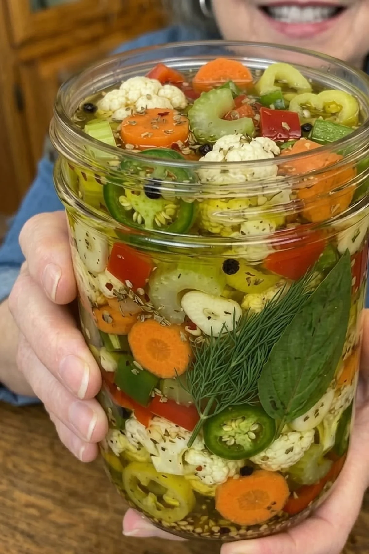 Italian Giardiniera – Homemade Pickled Vegetables