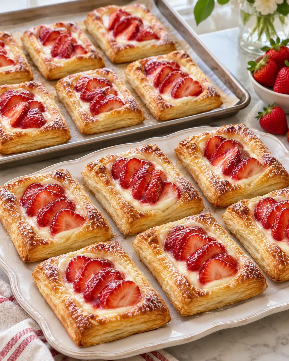 Strawberry Cream Cheese Danish