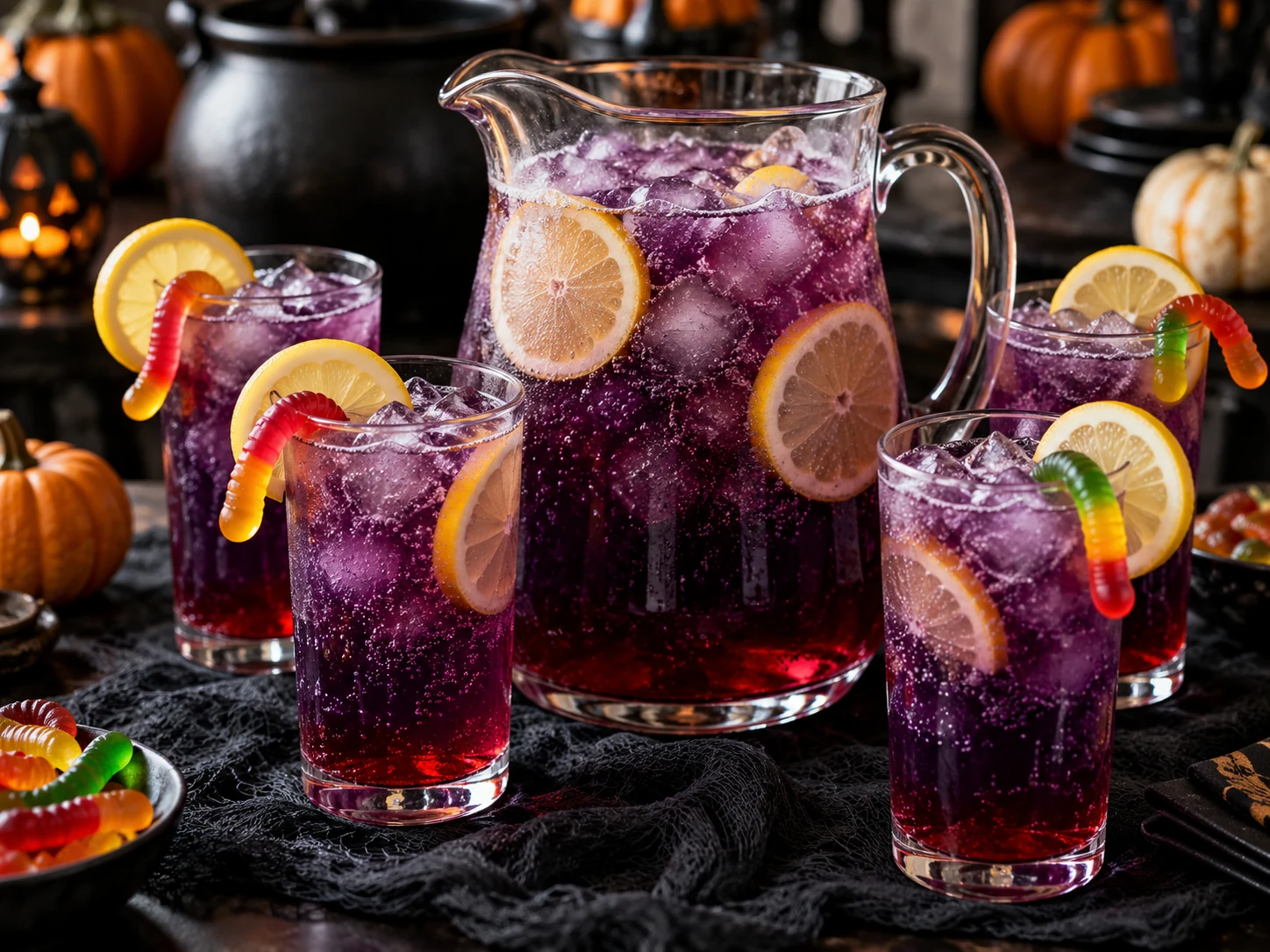 Witches’ Brew Lemonade: Craft a Spooky Halloween Drink!